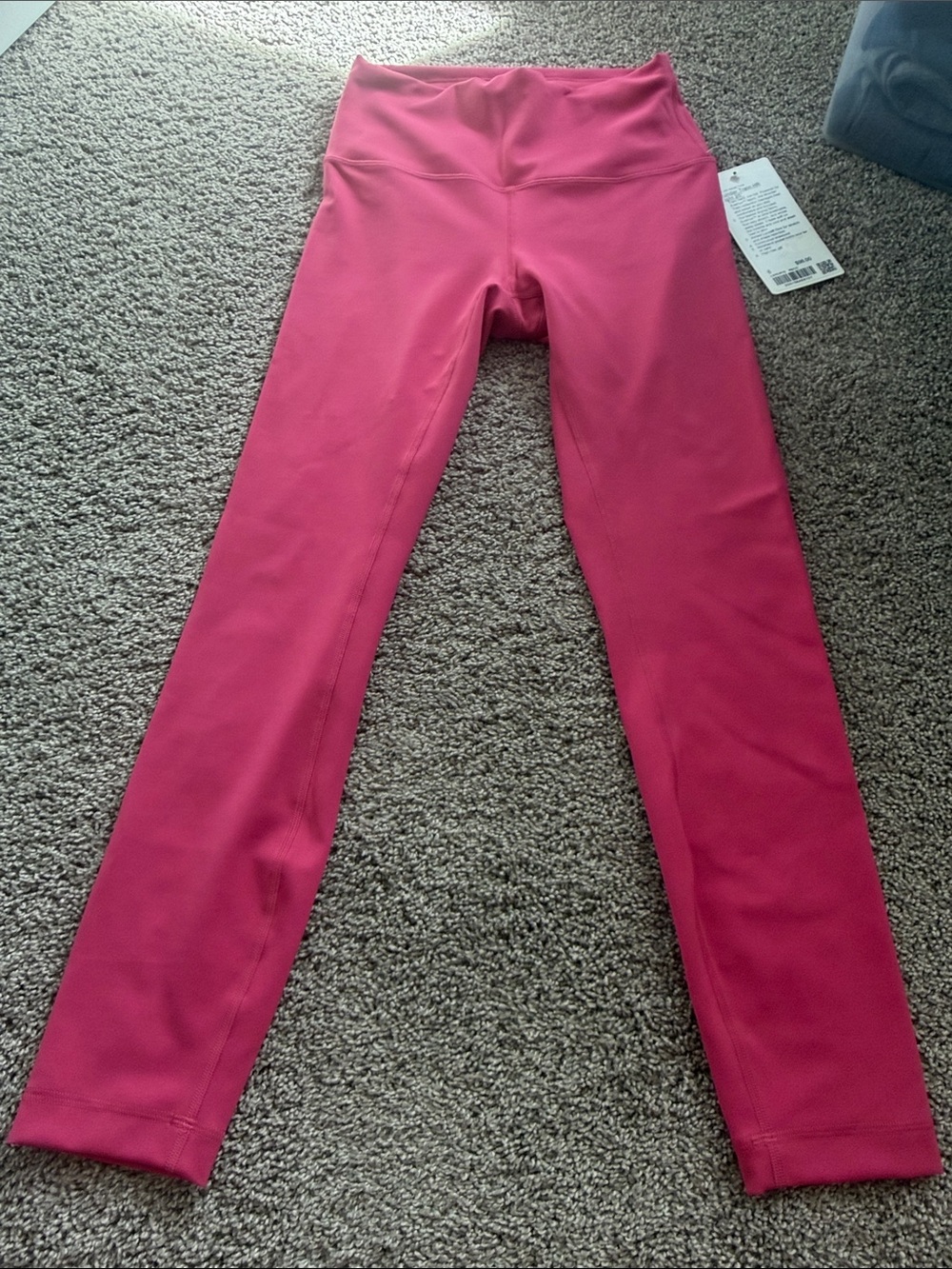 Lululemon Pink Wunder Train HR 25”